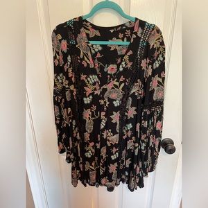 Free People boho top/ mini dress/ cover up
